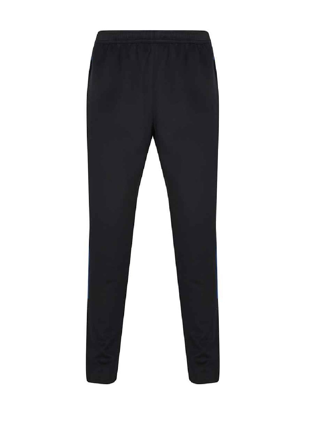 Black / Royal blue tracksuit bottoms - Undisputed Sports